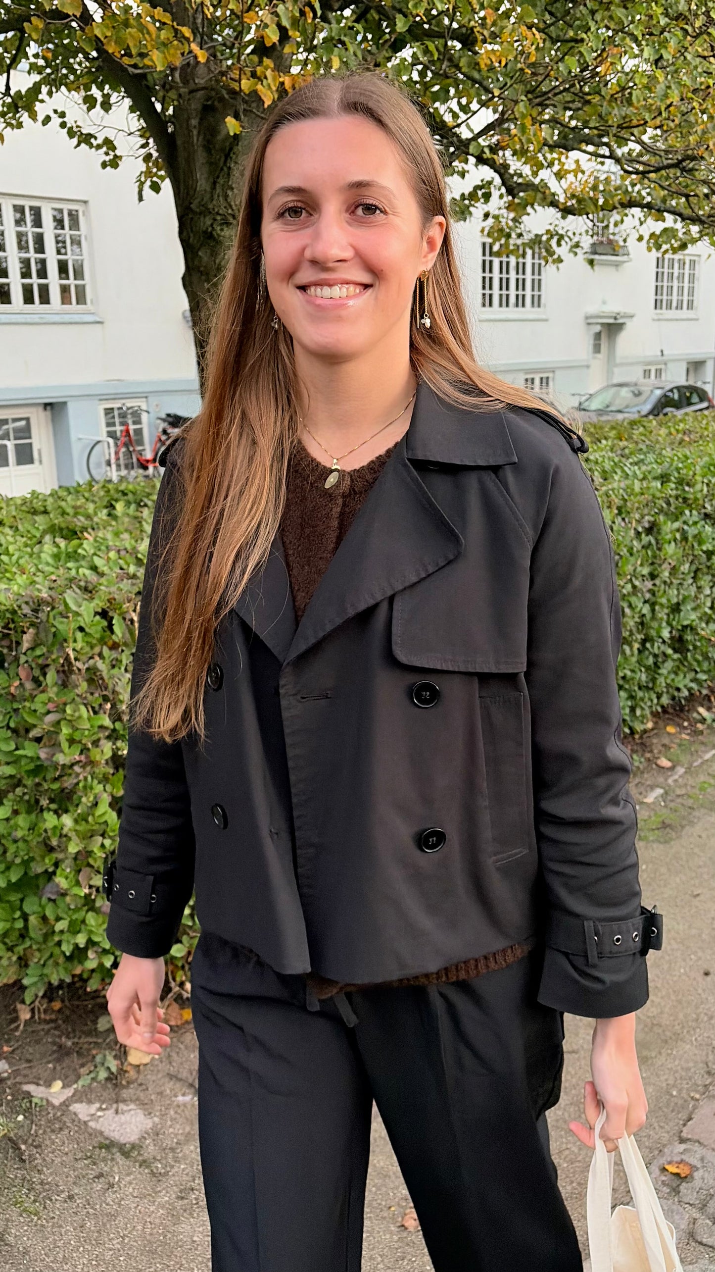 Helle Trench coat - Sort