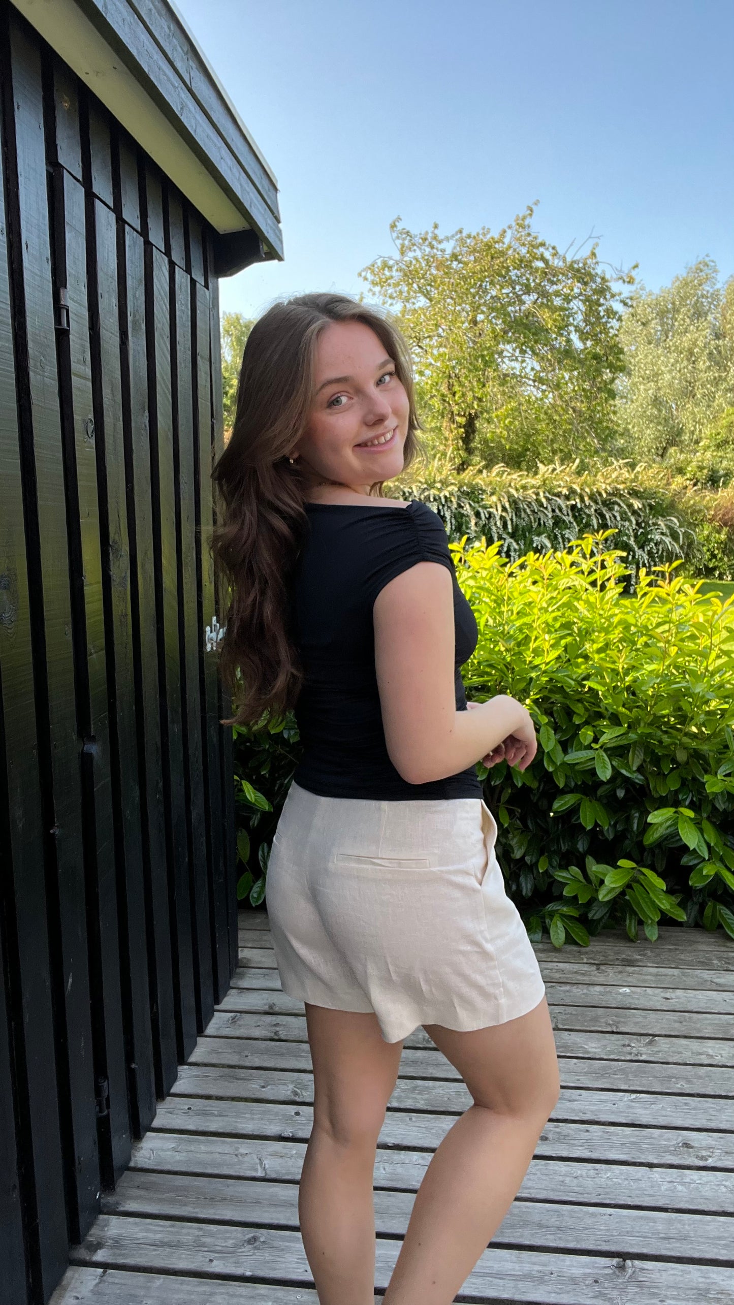 Ingrid Shorts - Hvid