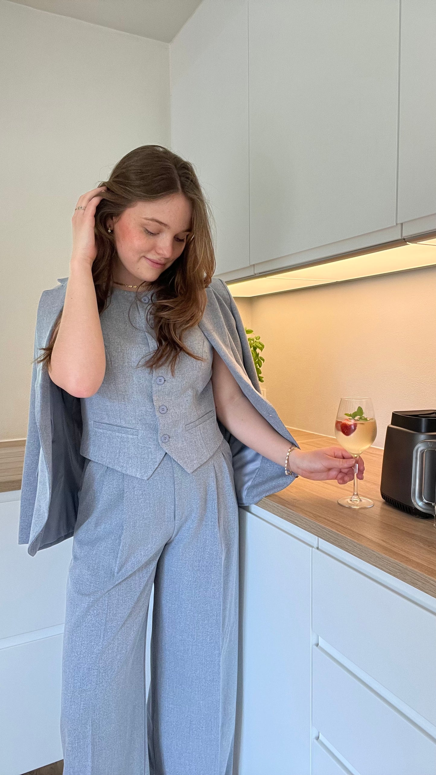 Ellen Johanne Blazer - Lyseblå