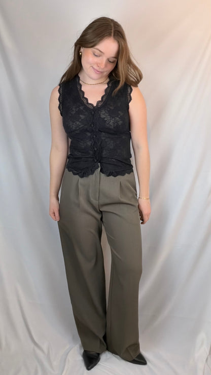 Freja suitpants - Taupe