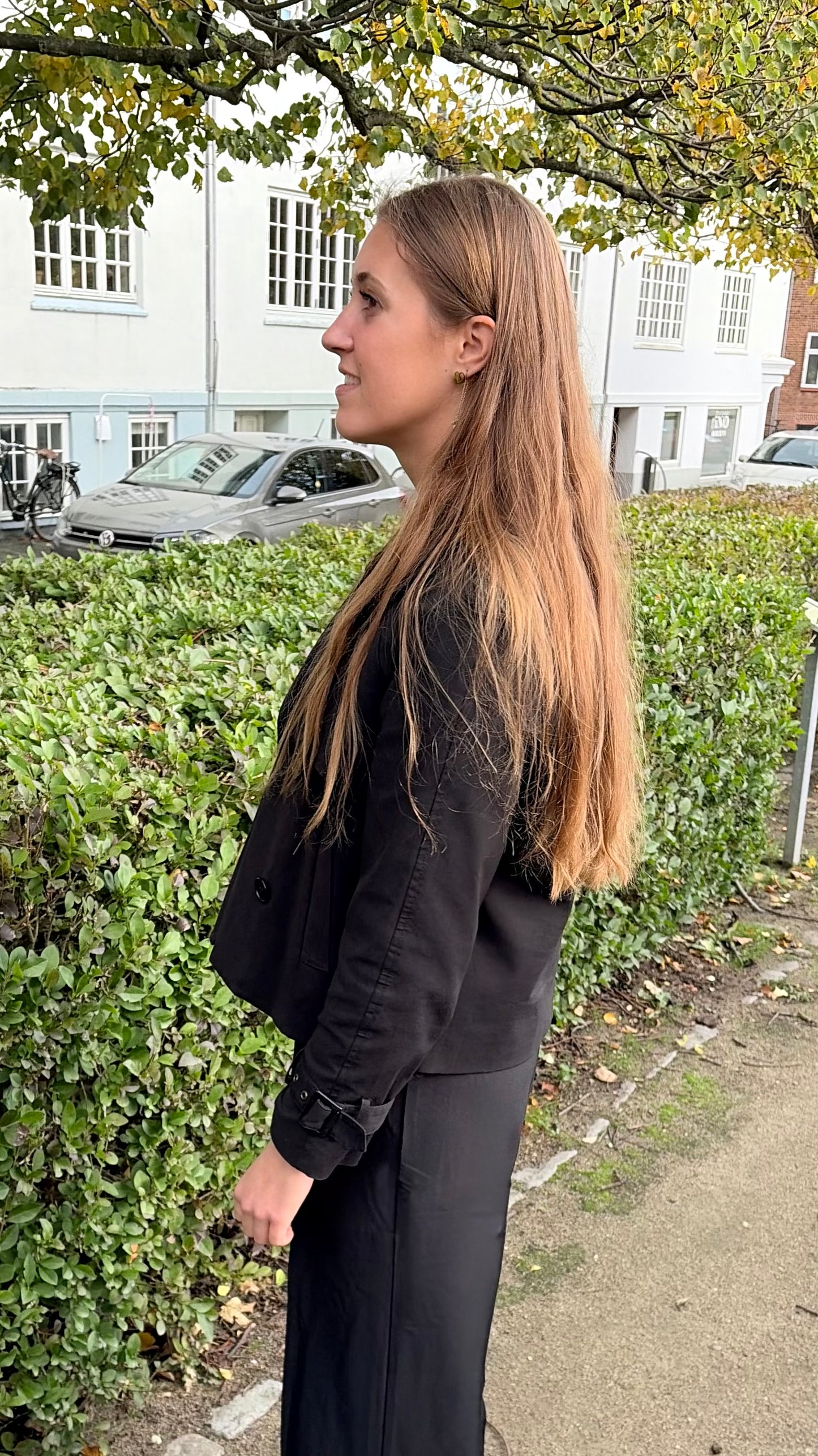 Helle Trench coat - Sort