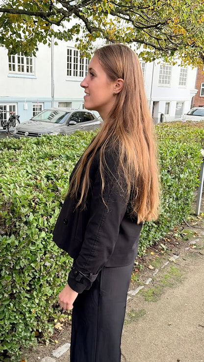 Helle Trench coat - Sort