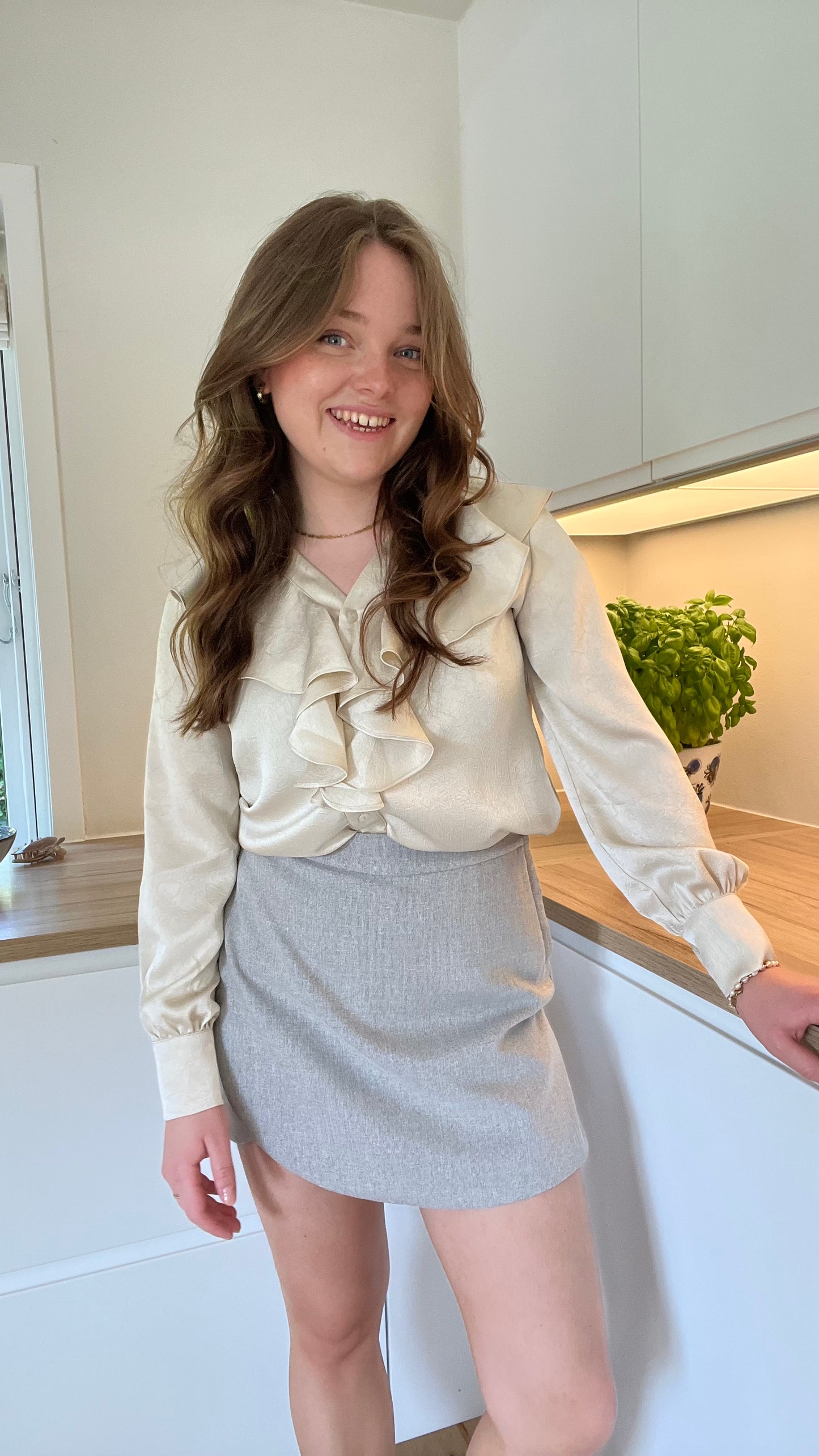 Maria Skjorte - Beige