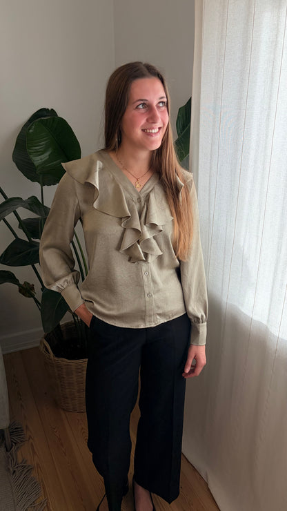 Maria Skjorte - Olivengrøn