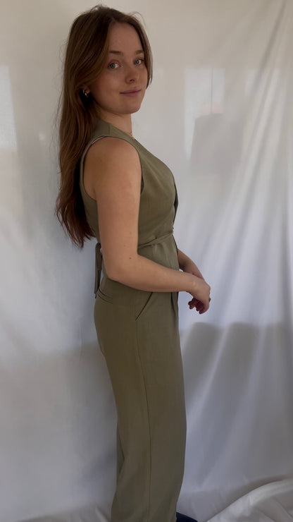 Elisabeth Vest - Olivengrøn