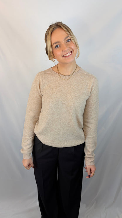 Agnes pullover - Creme hvid