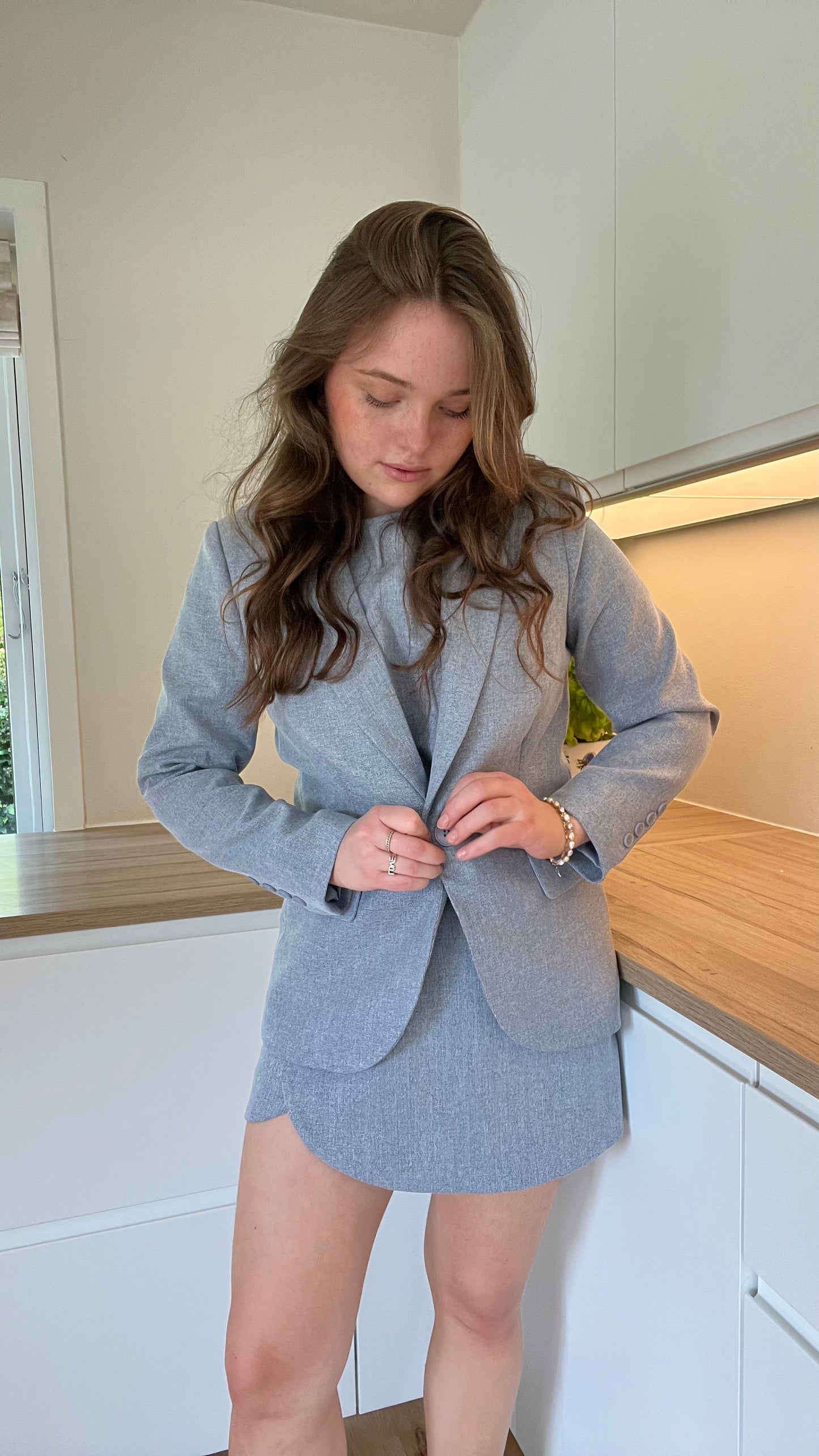 Ellen Johanne Blazer - Lyseblå