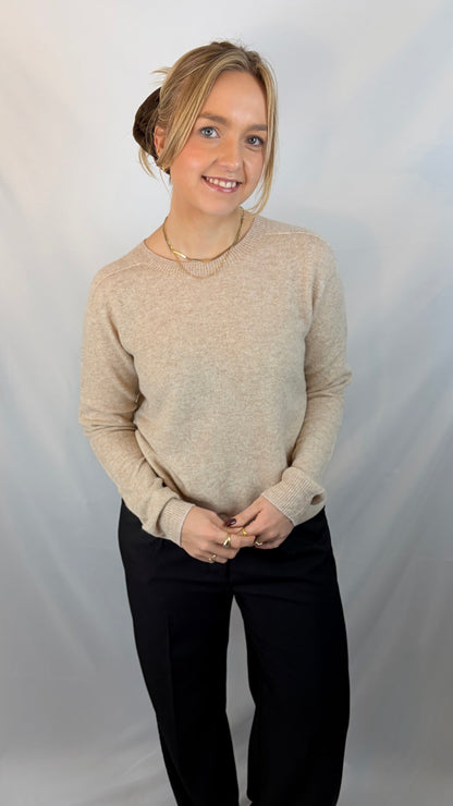 Agnes pullover - Creme hvid