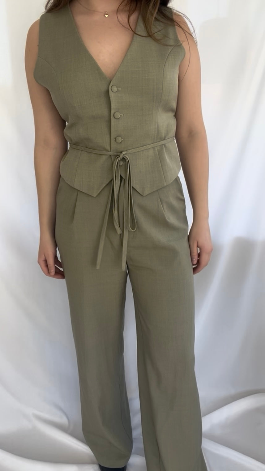 Elisabeth Vest - Olivengrøn