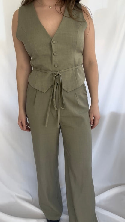 Elisabeth Vest - Olivengrøn