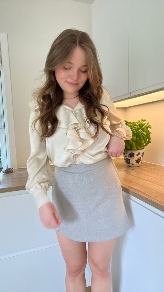 Ellen Johanne Shorts - Grå/Beige