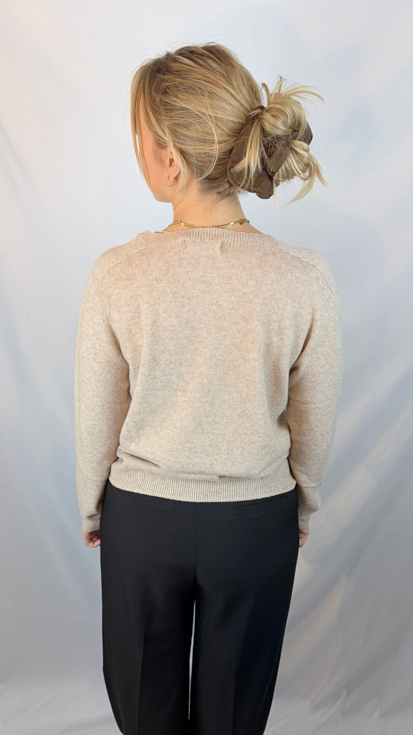 Agnes pullover - Creme hvid