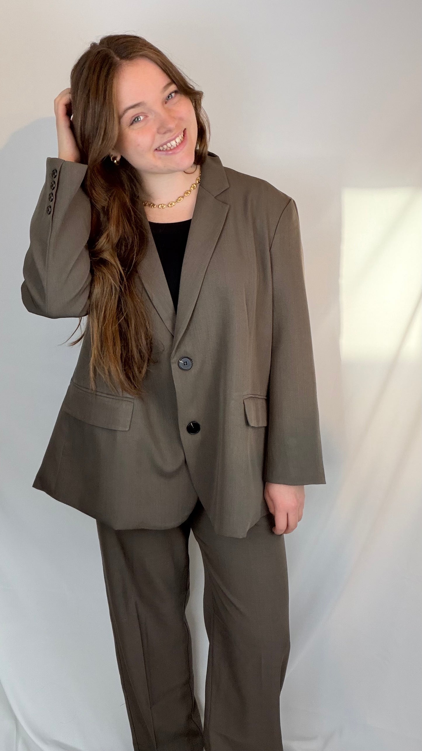 Freja blazer - Taupe