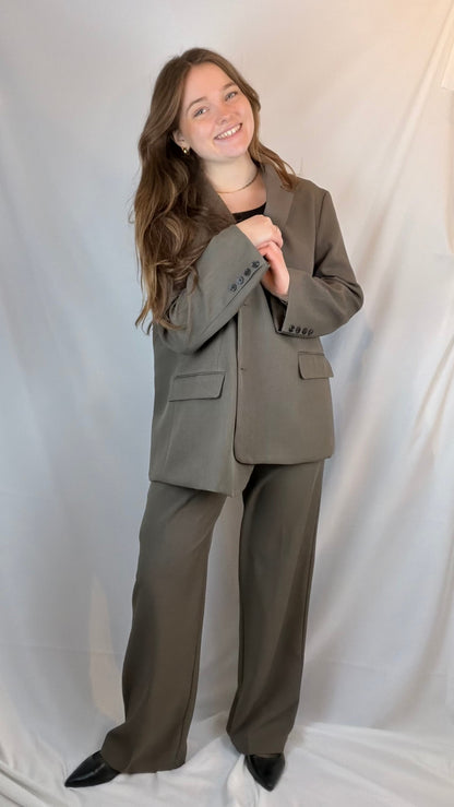 Freja suitpants - Taupe