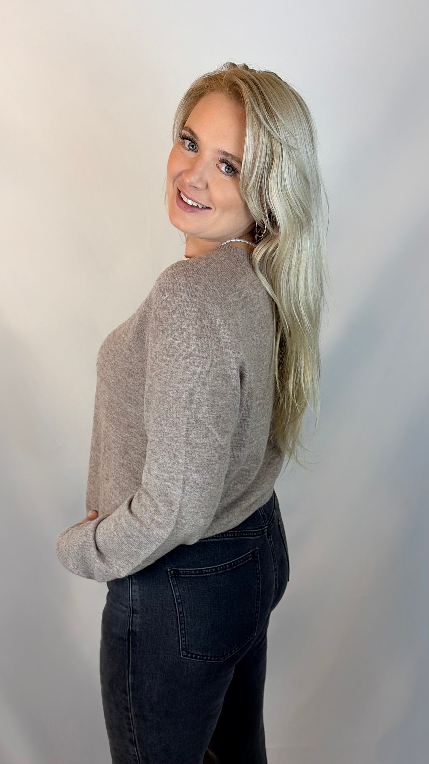 Agnes pullover - Taupe