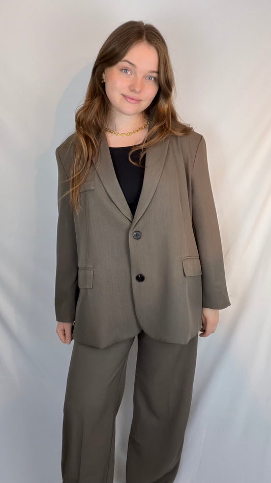 Freja blazer - Taupe