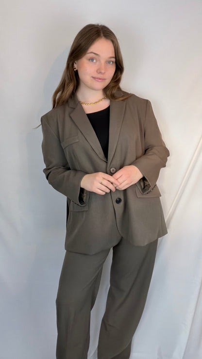Freja blazer - Taupe