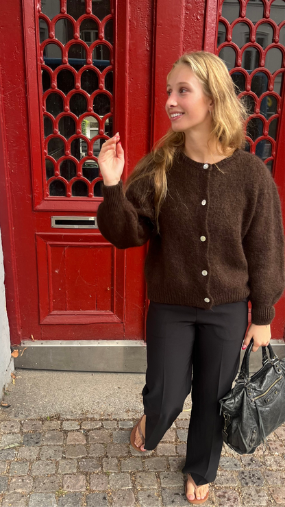 Caroline Cardigan - Brun