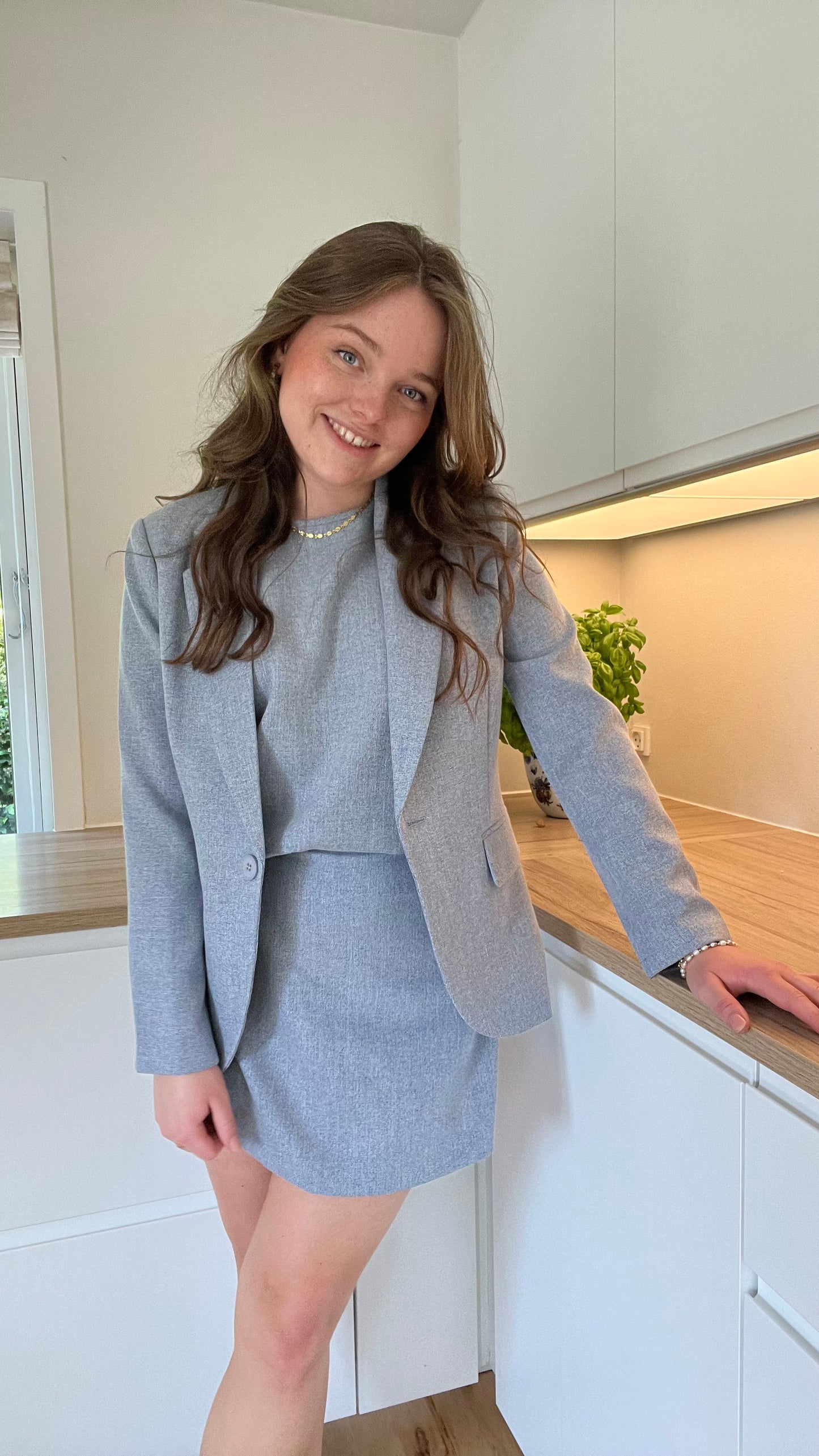 Ellen Johanne Blazer - Lyseblå