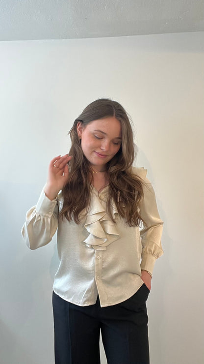 Maria Skjorte - Beige