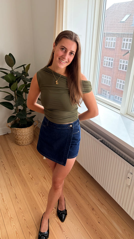 Louise Shorts (Mørk Denim)