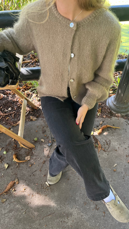 Caroline Cardigan - Taupe