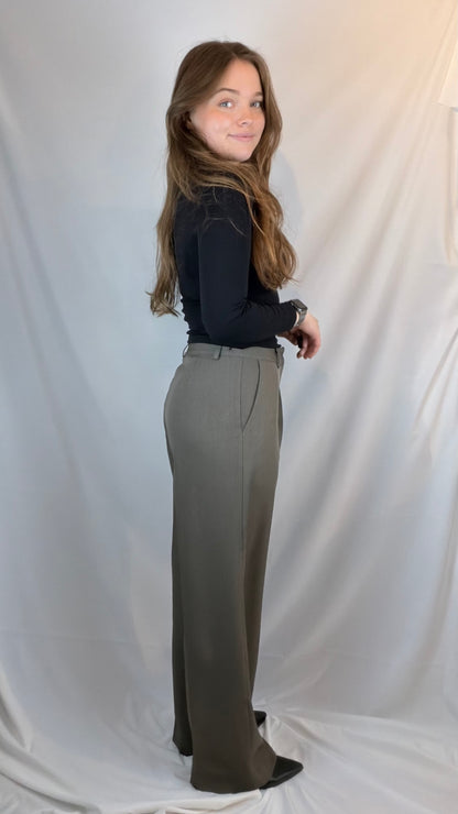 Klassisk langærmet -sort