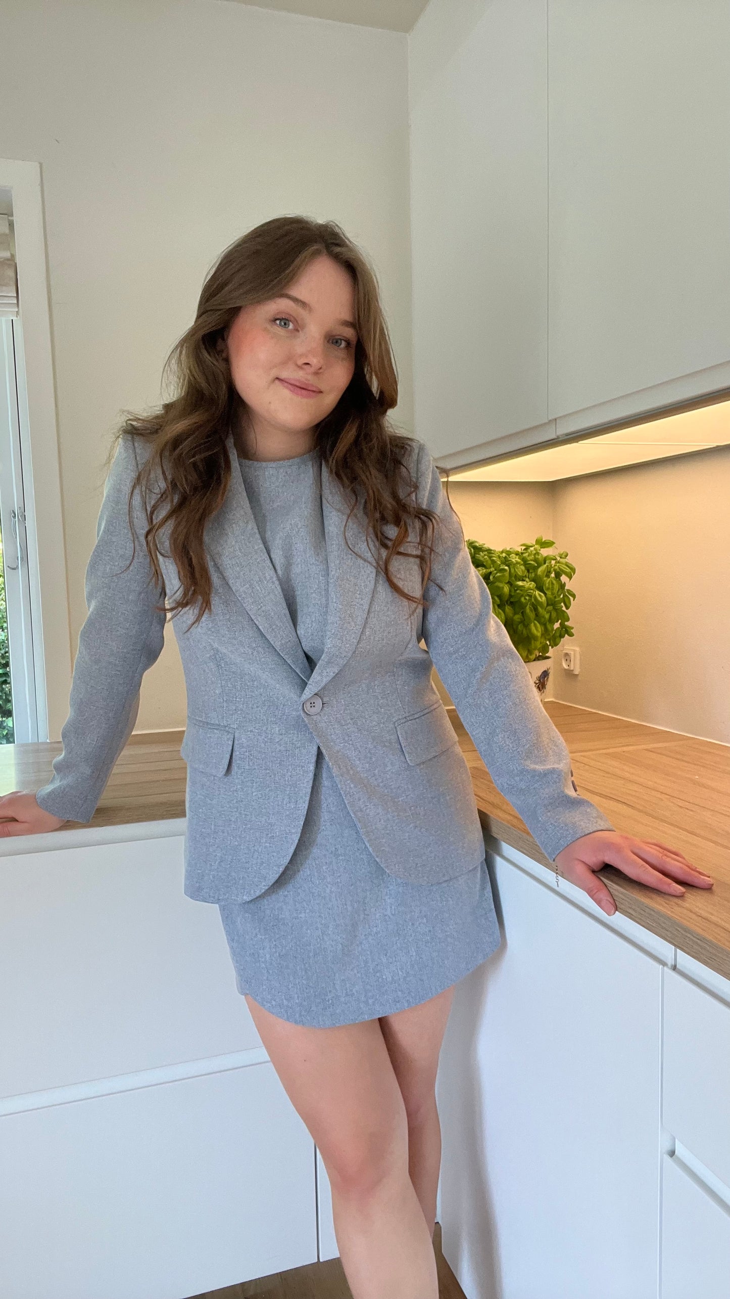 Ellen Johanne Blazer - Lyseblå