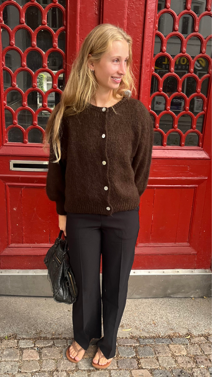 Caroline Cardigan - Brun