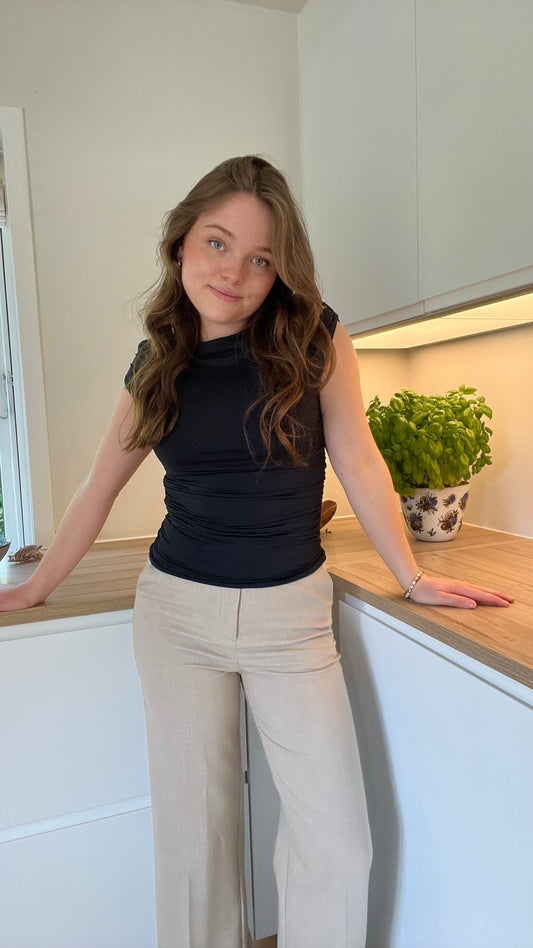 Helene Bukser - Taupe