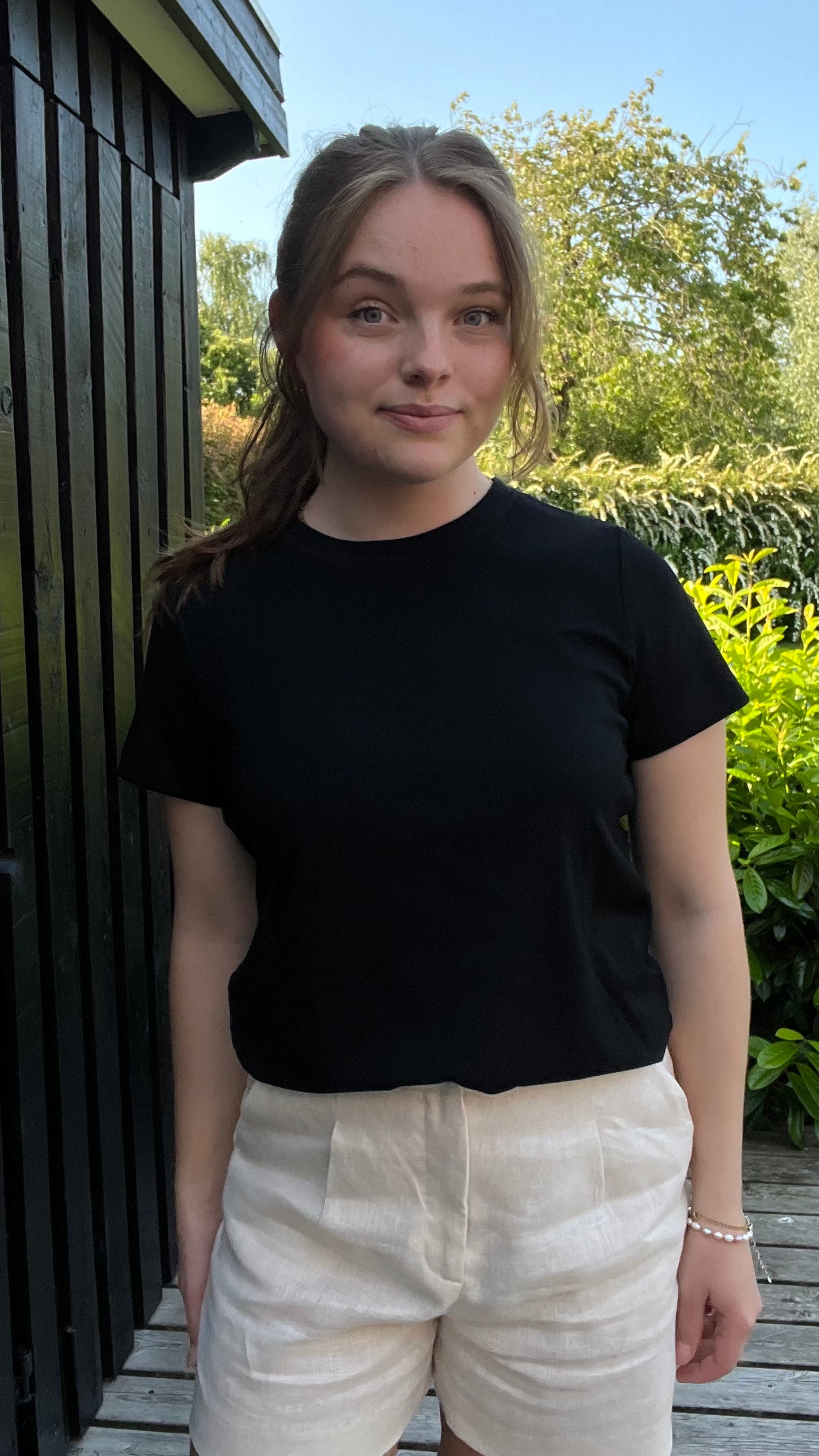 Klassisk T-shirt - Sort