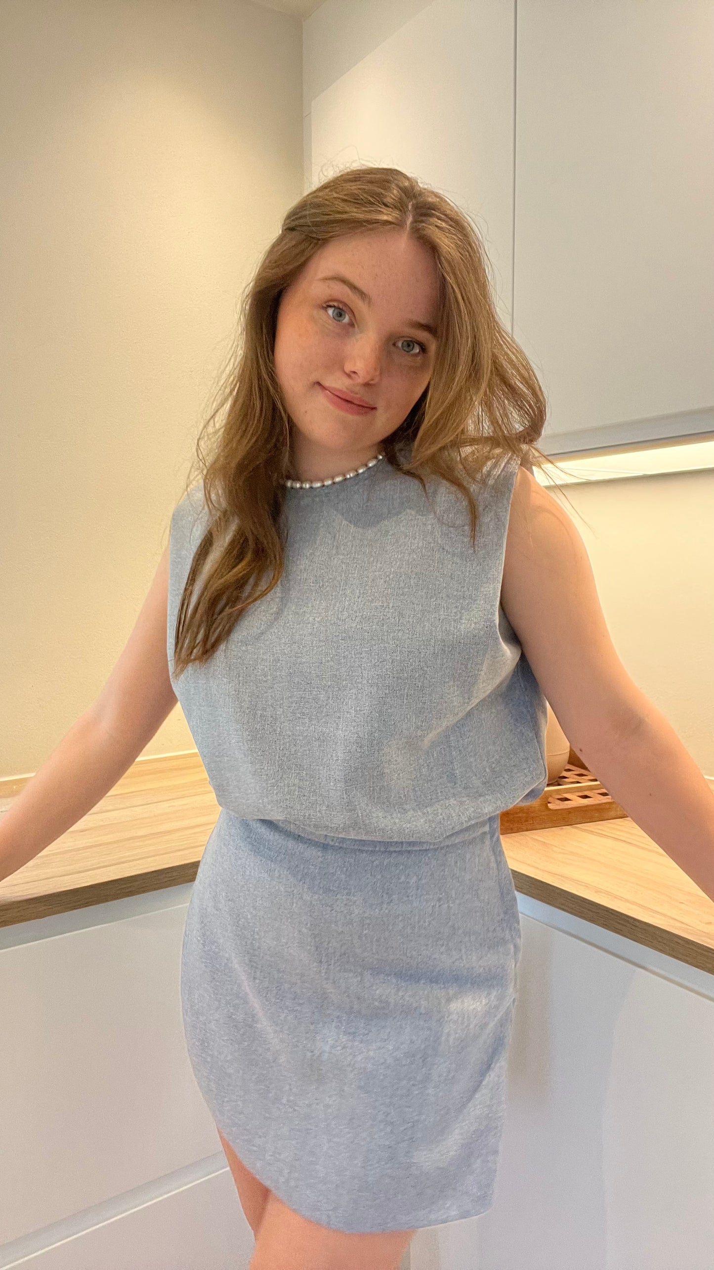 Ellen Johanne Top - Lyseblå