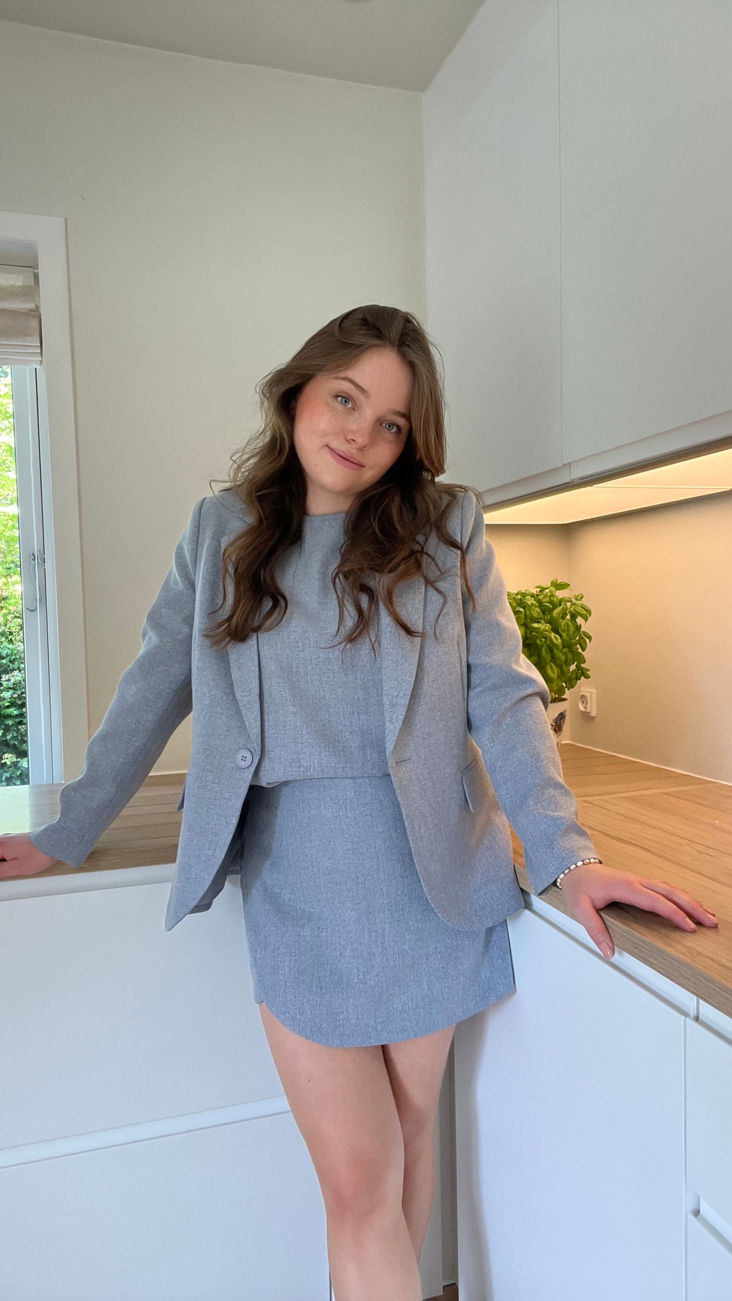 Ellen Johanne Blazer - Lyseblå