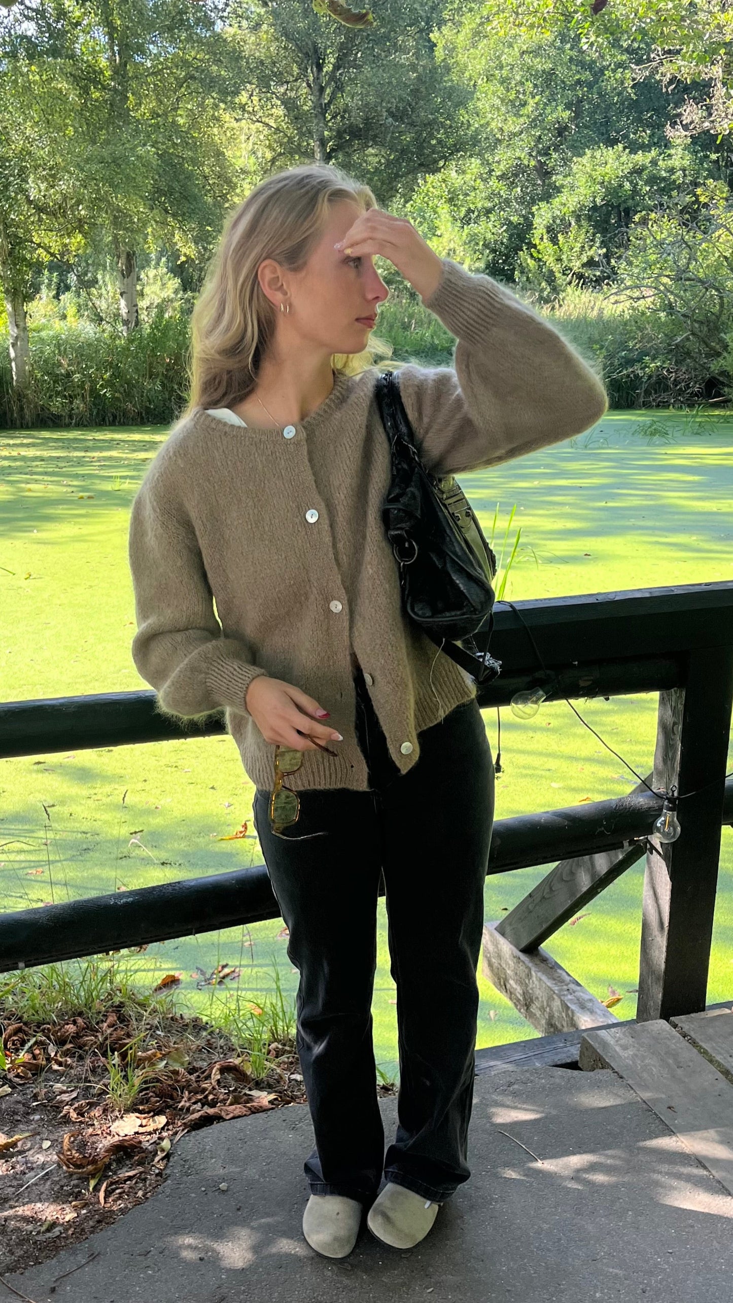 Caroline Cardigan - Taupe