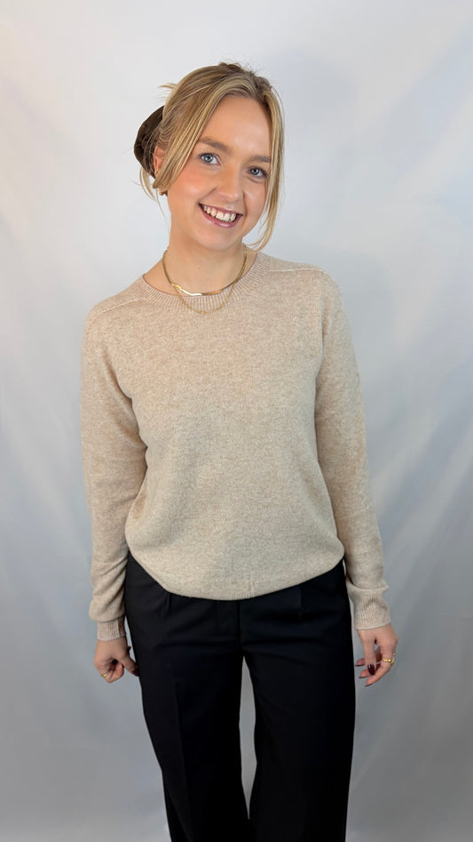 Agnes pullover - Creme hvid