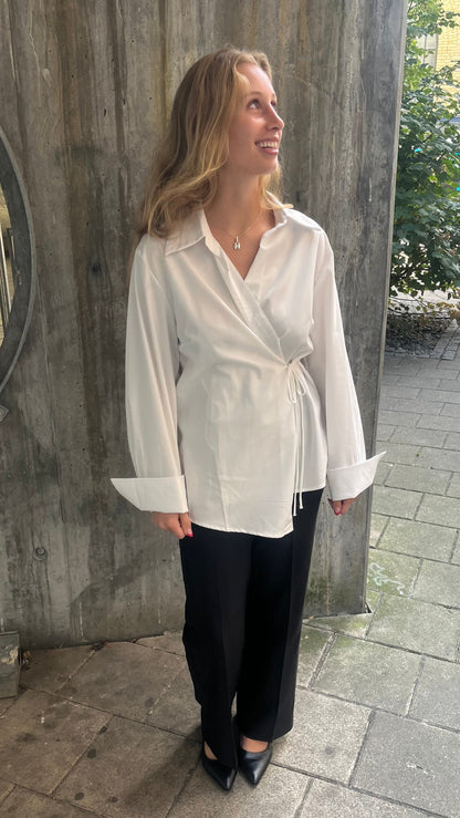 Ditte Skjorte -Hvid