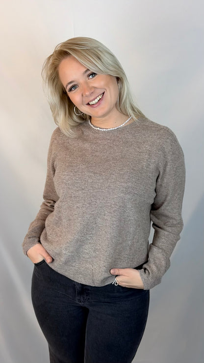 Agnes pullover - Taupe