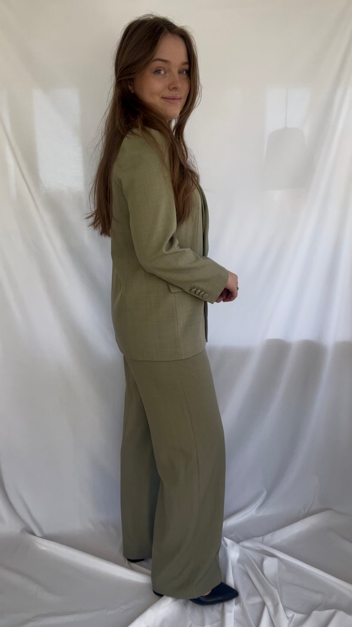 Elisabeth Blazer - Olivengrøn