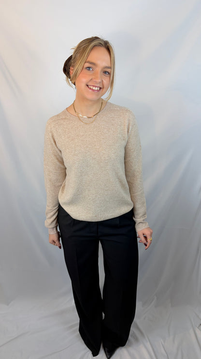 Agnes pullover - Creme hvid