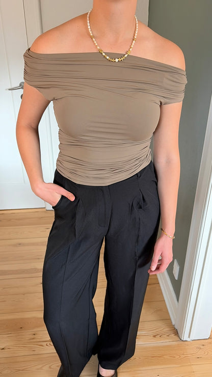 Julie Top - Lys brun