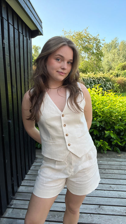 Ingrid Shorts - Hvid