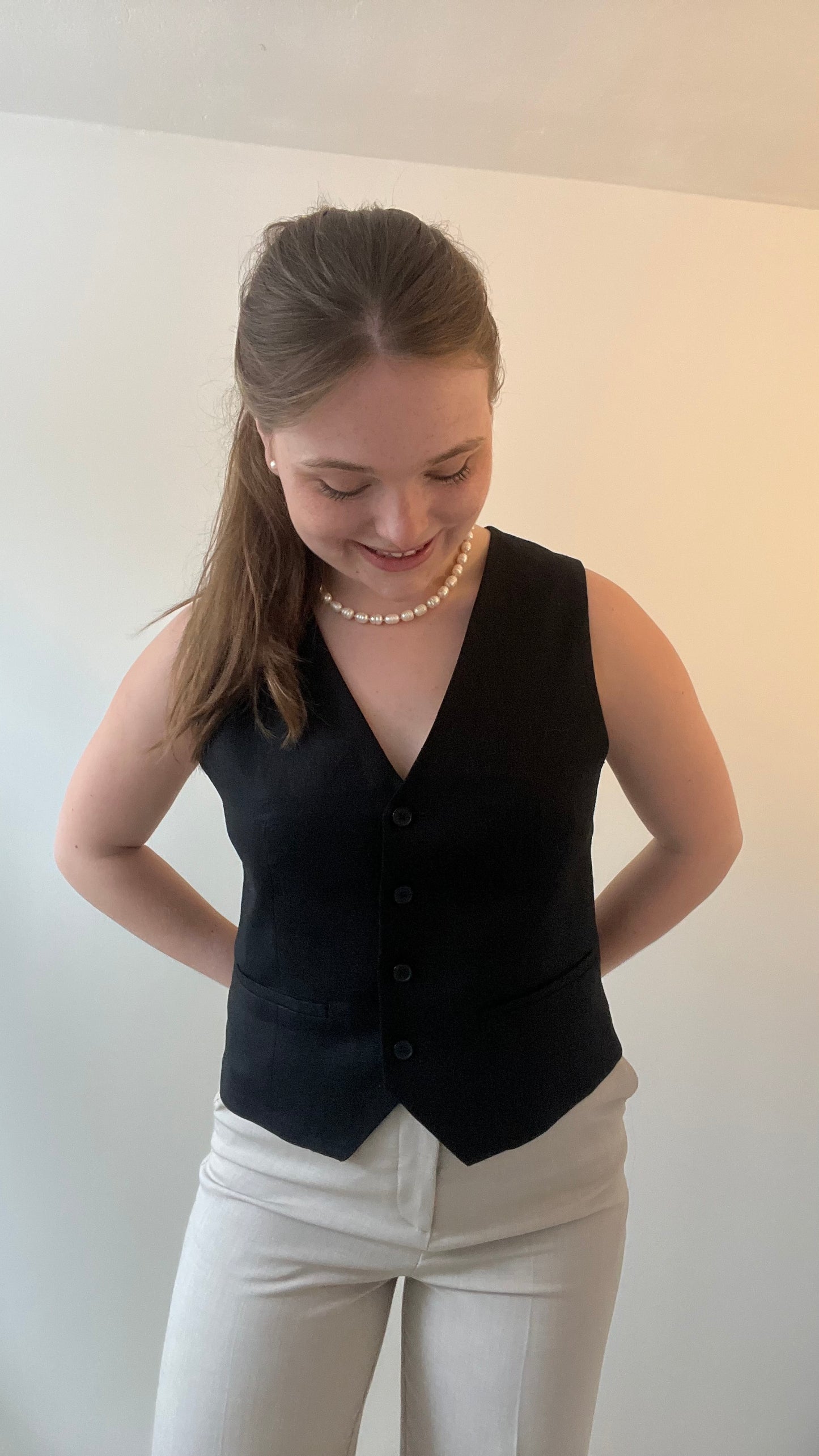 Ingrid Vest - Sort