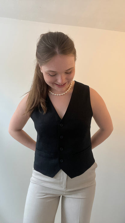 Ingrid Vest - Sort