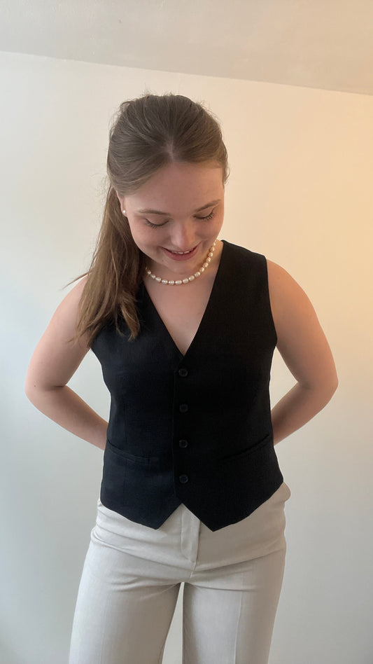 Ingrid Vest - Sort