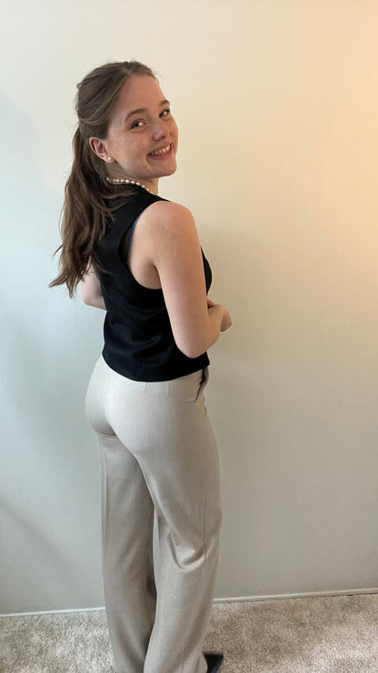 Helene Bukser - Taupe