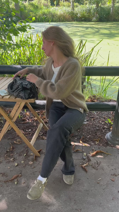 Caroline Cardigan - Taupe